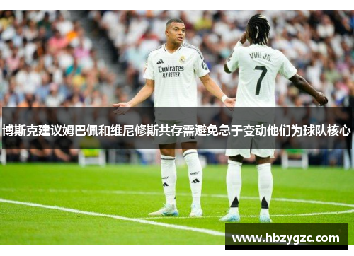 博斯克建议姆巴佩和维尼修斯共存需避免急于变动他们为球队核心
